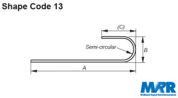 Shear Link Shape Code BS 8666:2005 Standard Shapes - Midland Rapid Reinforcements Ltd